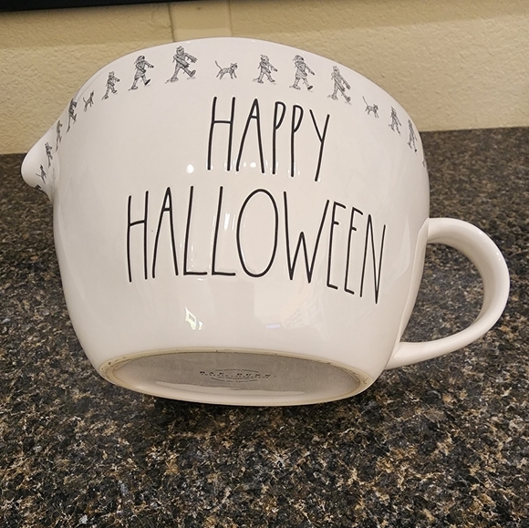 Rae Dunn Other - Rae Dunn HAPPY HALLOWEEN Mummy pattern Mixing Bowl